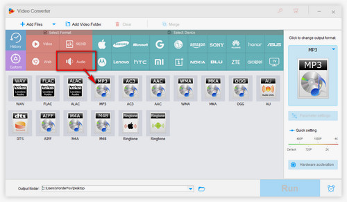 Convert the Downloaded Files to the Format You Need