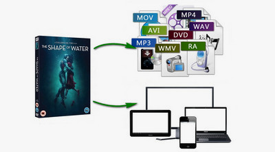 Rip DVD The Shape of Water