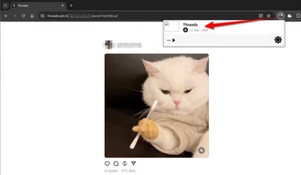 Threads Video Downloader Extension