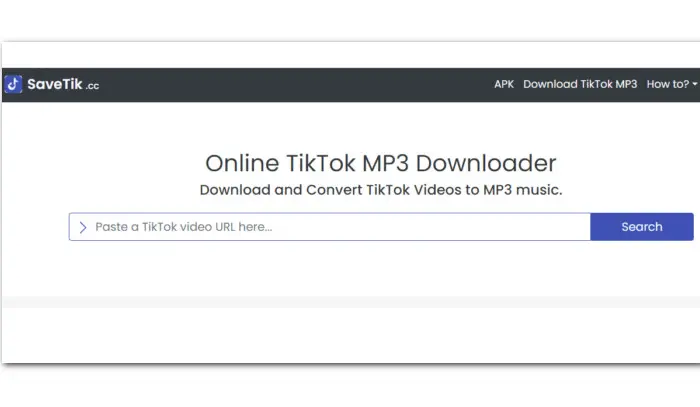 Download TikTok MP3 Online - TikTok to MP3 Converter