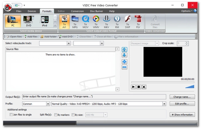 VSDC Free Video Converter