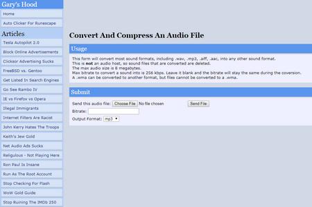 Minimize an Audio Track by Garyshood