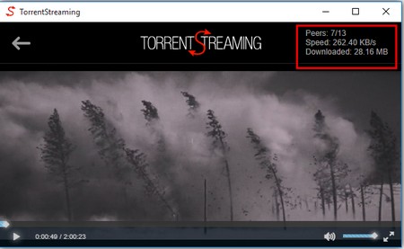 TorrentStreaming to play your torrent videos