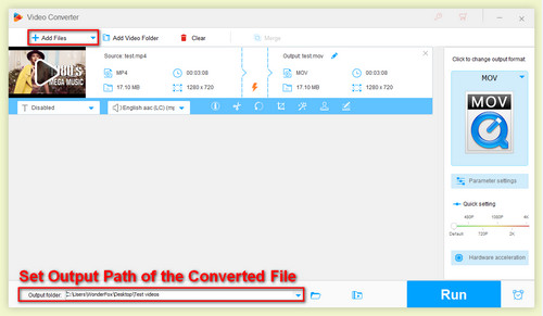 Transfer TREC to the interface