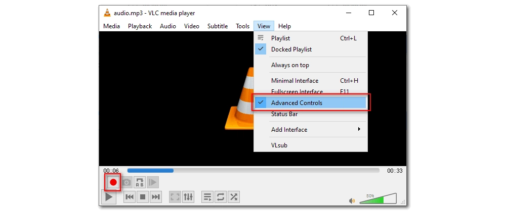 Trim Audio in Windows 10 using VLC