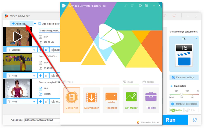 Import TRP Files into TRP Converter