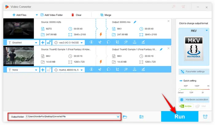 Start TrueHD to EAC3 Conversion