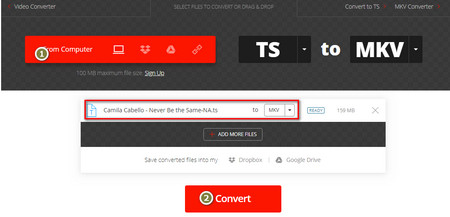 How to Convert TS Files to MKV Online
