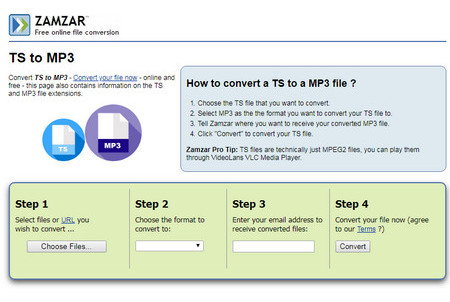 Convert TS Files Online