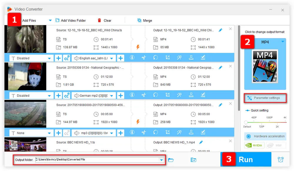 TS to MP4 Converter Free Download