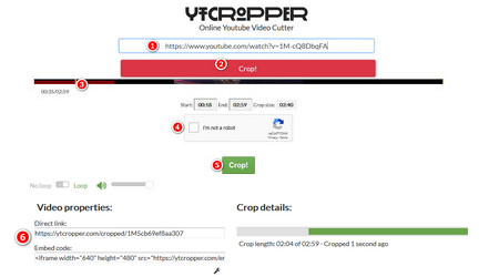 ytCropper Alternative to TubeChop