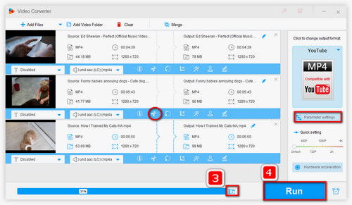 Compress and Export the Video