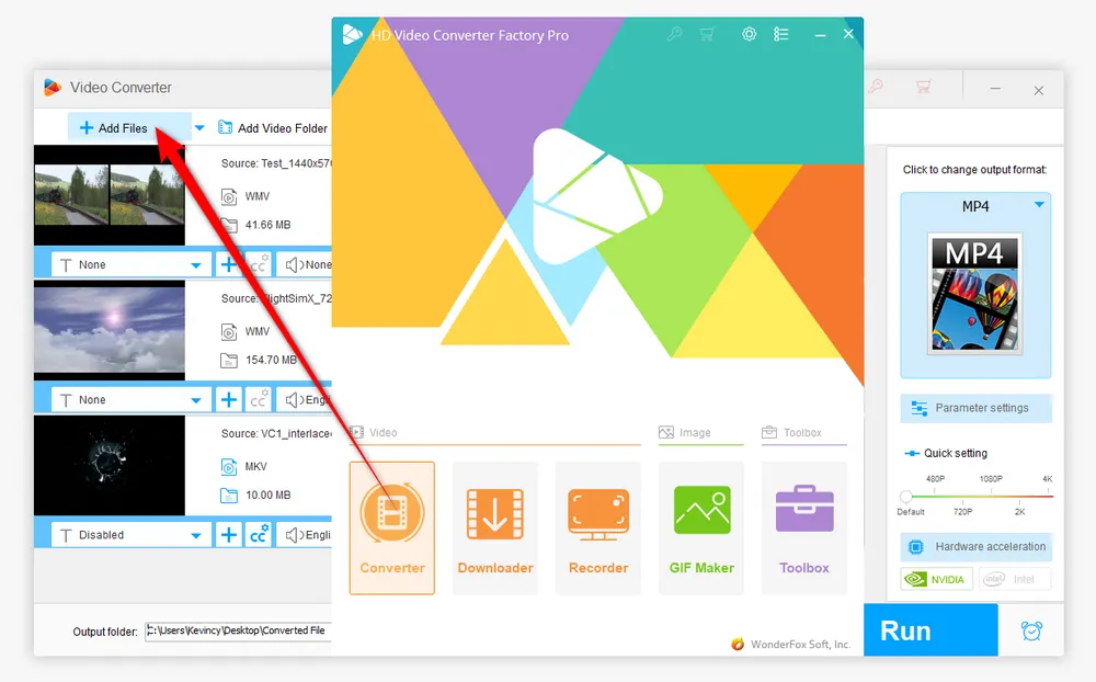 Add VC-1 Encoded Video Files to VC1 Converter