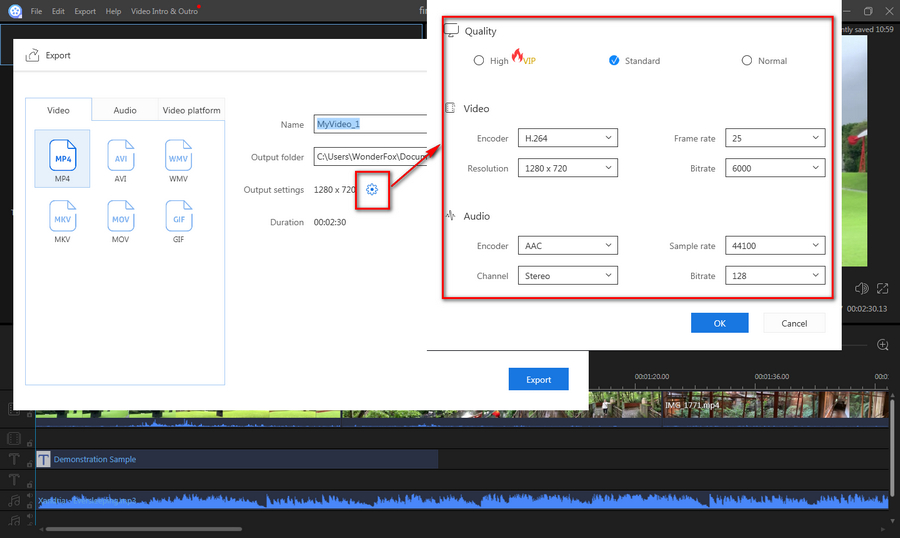 Customize Video Parameters