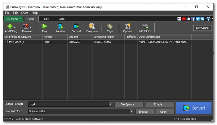 Prism Video Converter Software