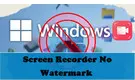 Screen Recorder No Watermark