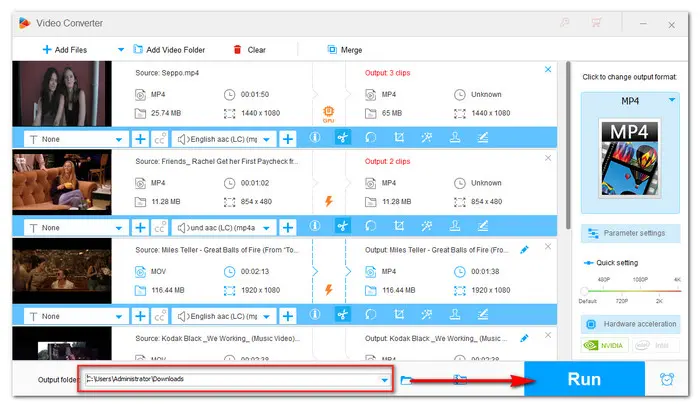 Compress and Cut video on Windows