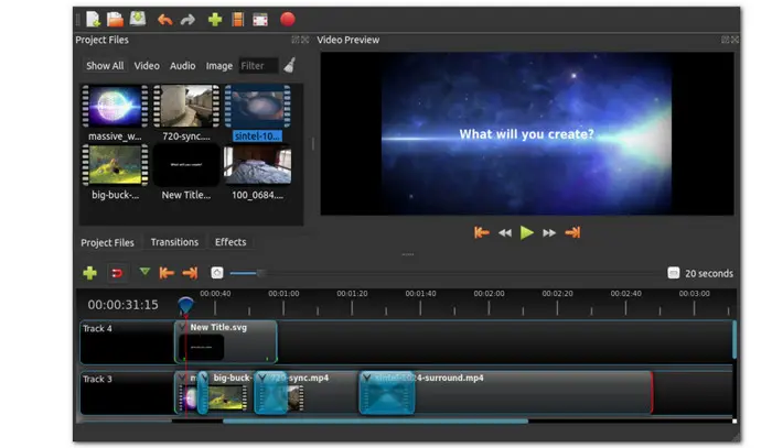 Best Windows 7 Video Editor OpenShot