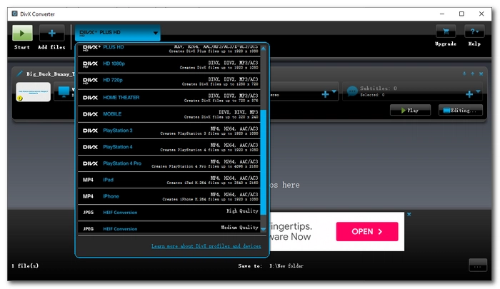 DivX Converter