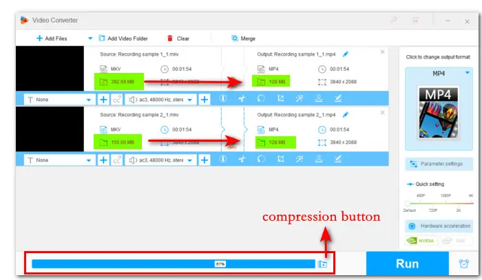 Batch Reduce Size to MB