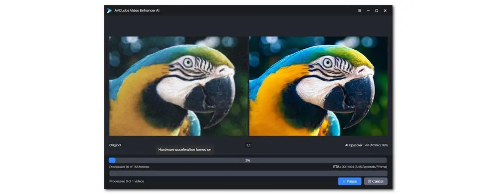 AVCLabs Video Enhancer AI