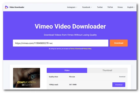 Download Vimeo Videos Online