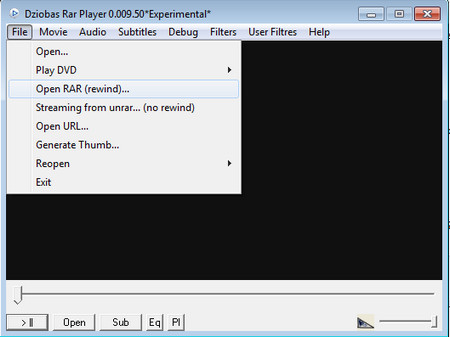 Dziobas RAR Player