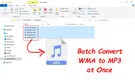 Batch Convert WMA to MP3