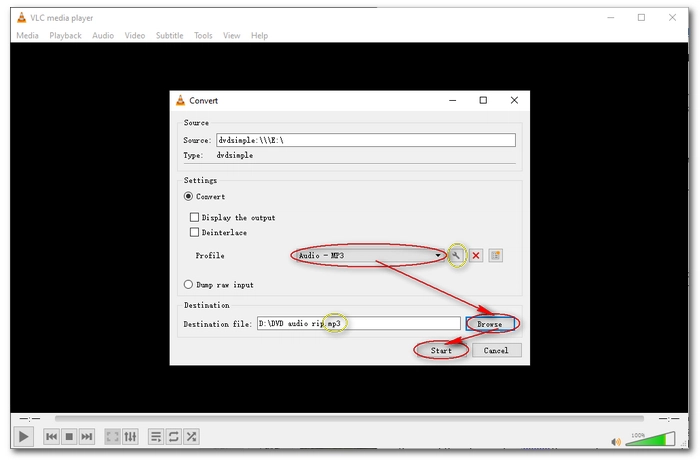 Set Output Profile