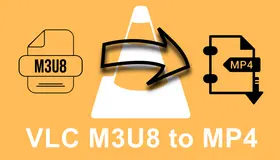 VLC M3U8 to MP4
