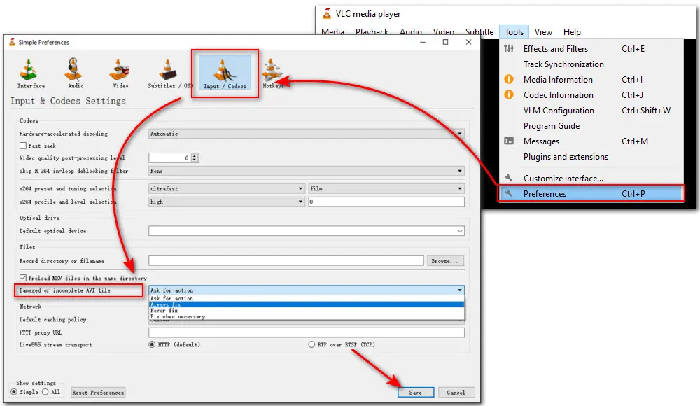 MKV Codec for VLC