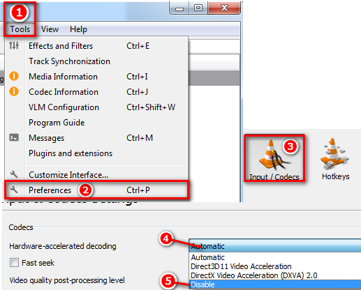 Disable Hardware Decoding Limitation