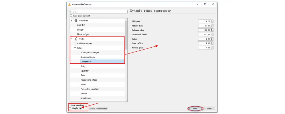 VLC Volume Normalizer