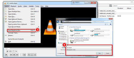 Create Playlist VLC