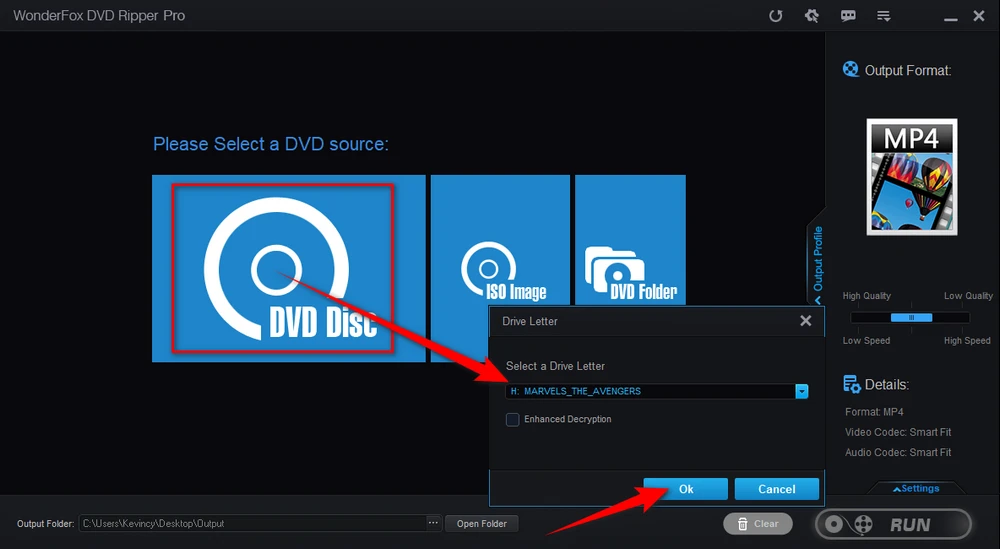 Rip DVD with VLC No Audio