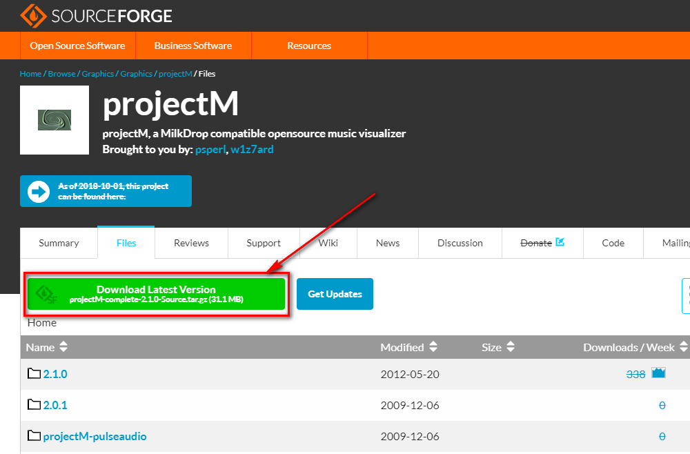 Download ProjectM