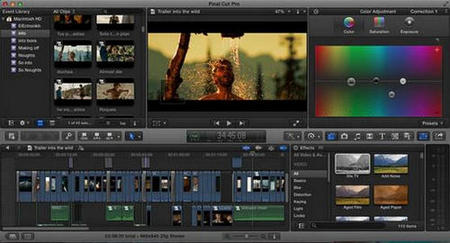 Final Cut Pro- video editing software for vlog