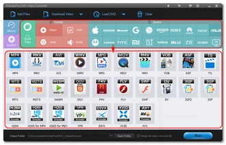 Choose Output Format