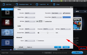 Modify Parameters