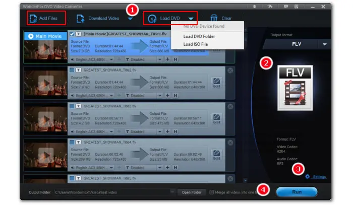 Rip Encrypted DVD VOB to FLV