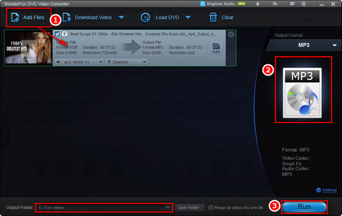 Steps on How to Convert VOB to MP3