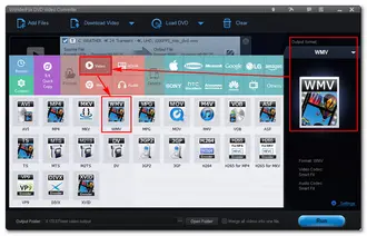 Pick WMV Format