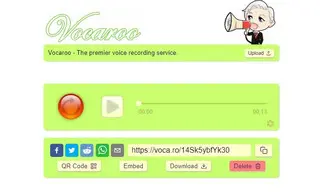 Vocaroo Voice Recorder