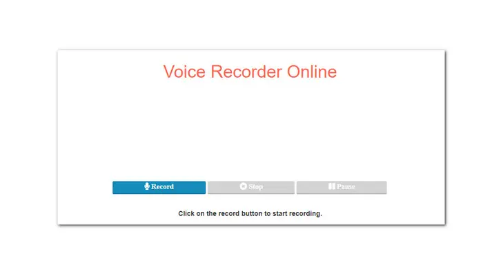 Alternative to Online Vocaroo Voice Recorder
