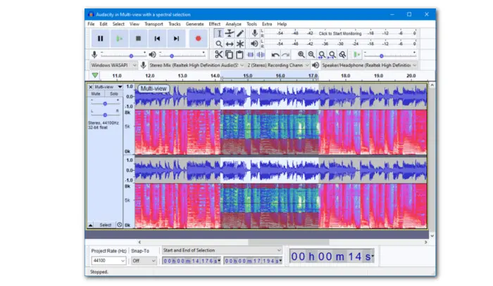 Audacity for Voice Over