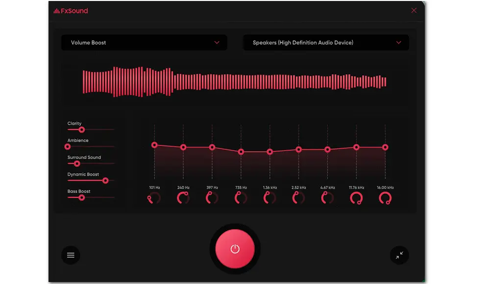 Sound Amplifier Windows 10 FxSound