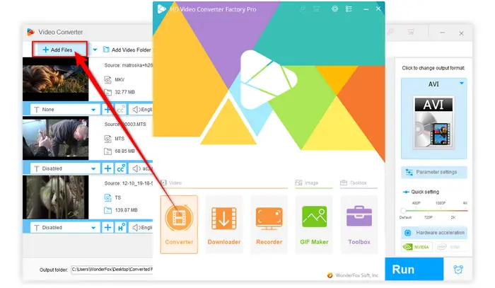 Add Video Files to VP9 Encoder Software