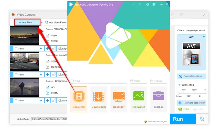 VP9 to H.264 Converter