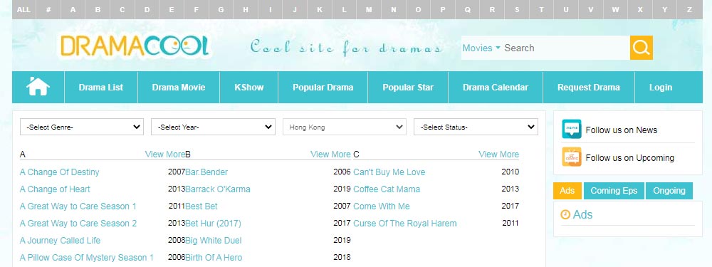 DramaCool - Online HK Dramas Eng Sub