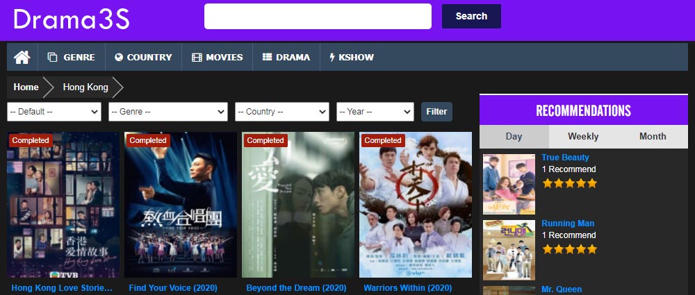 Dram3S - Watch Hong Kong Drama Online Free